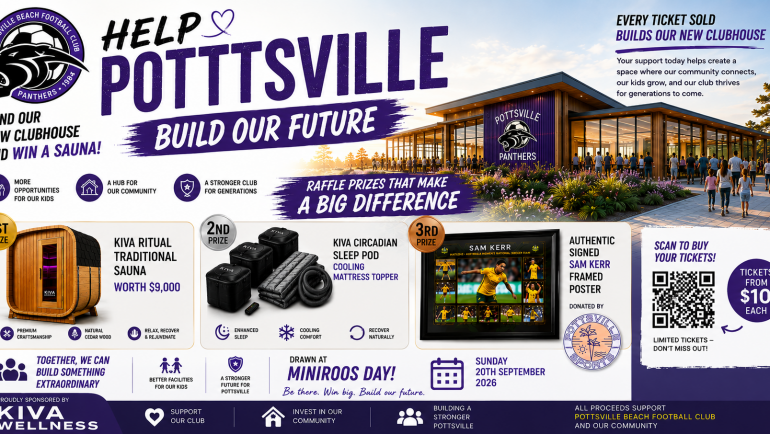 Help Build the Future of Pottsville Beach Football Club